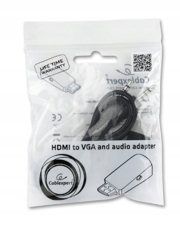 Adapter HDMI-AM->VGAF+Audio