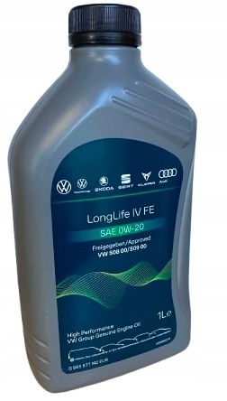 Olej Vw Longlife IV Fe 0W20 508.00/509.00 1L