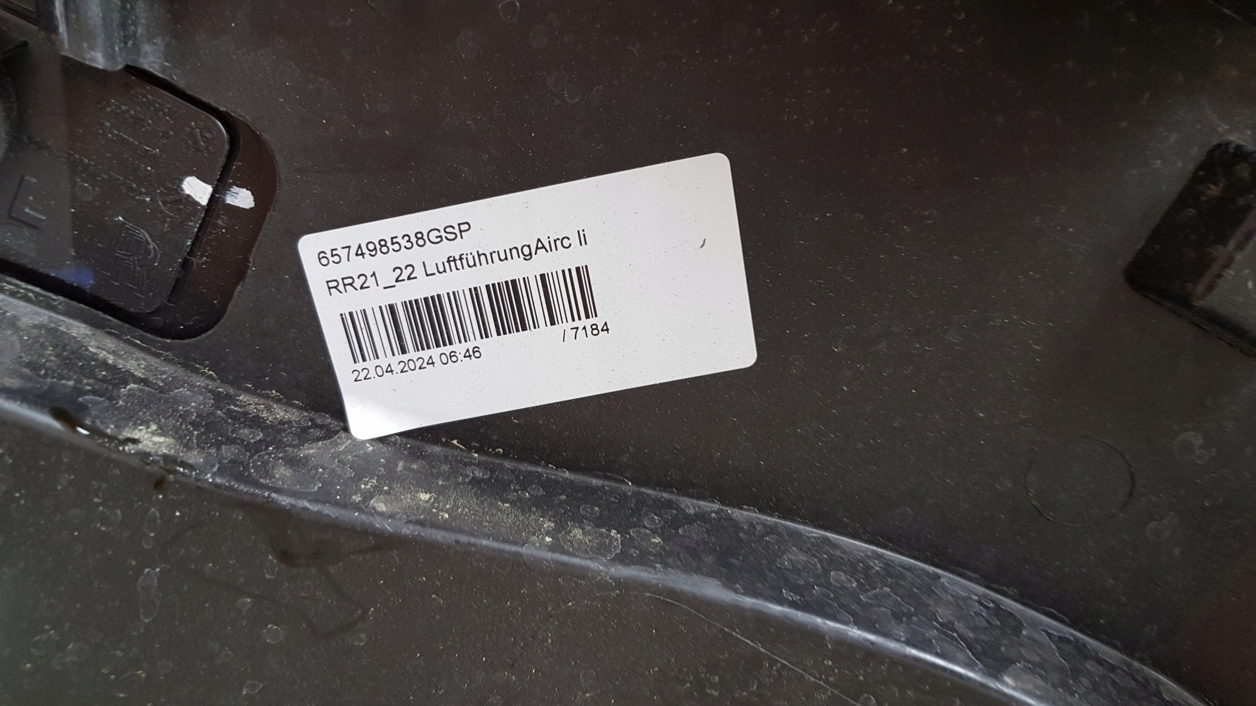 Frontstoßstange ROLLS ROYCE GHOST II RR21 7495503