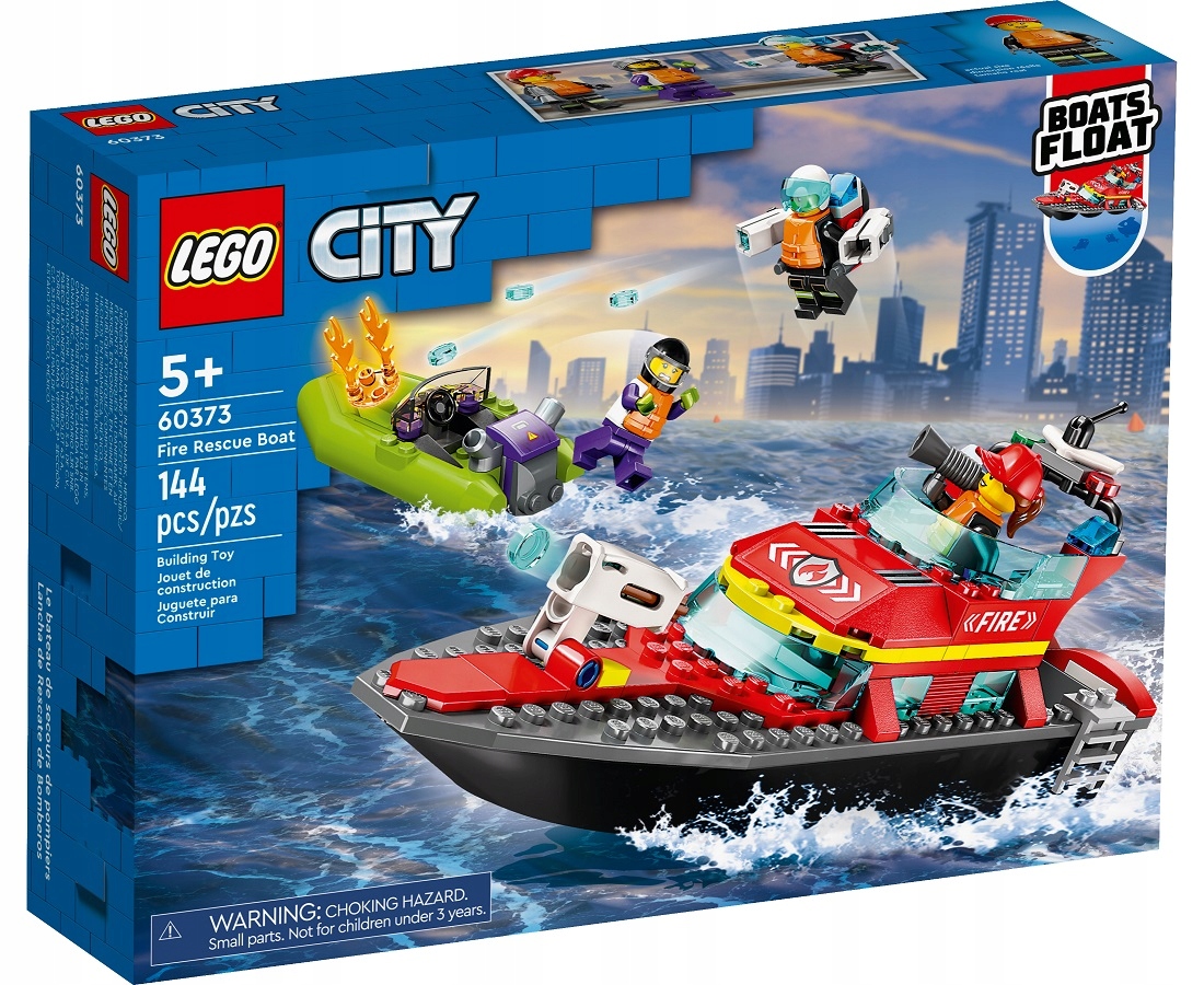 

Lego City Łódź Strażacka 60373