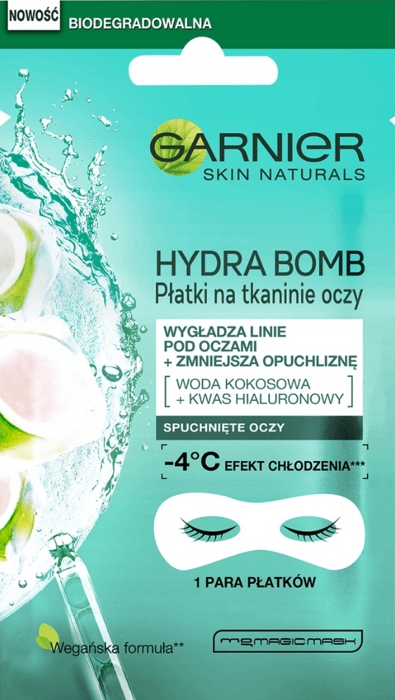 

Garnier maska w płacie pod oczy kokosowa