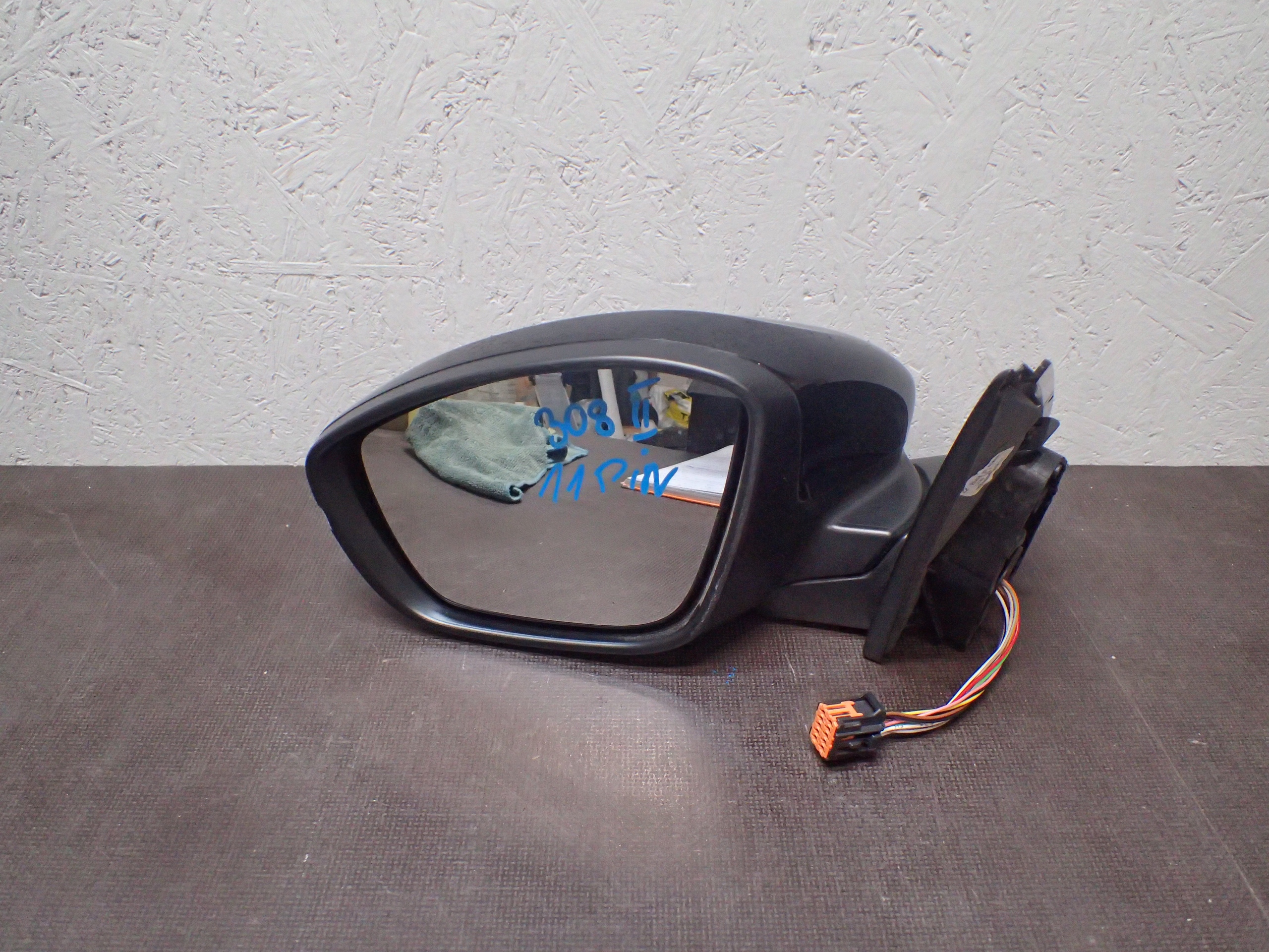 MIRROR LEFT PEUGEOT 308 II 2 11PIN 98088368