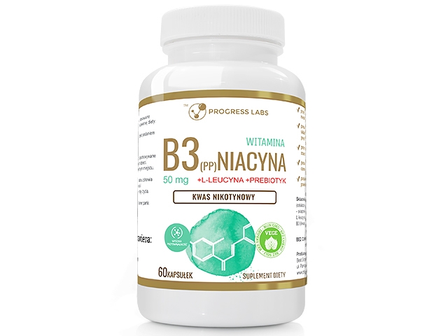 NIACÍN VITAMÍN B3 PROGRESS LABS SLIZNICE