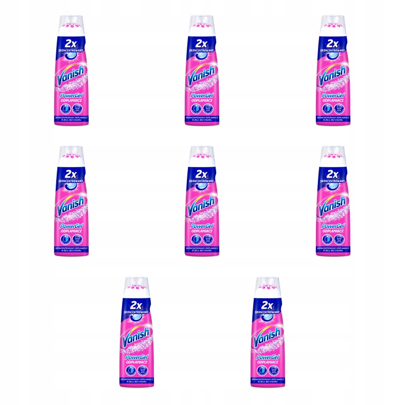 Vanish Gold Powergel Odstraňovač skvrn v gelu 200 ml X8