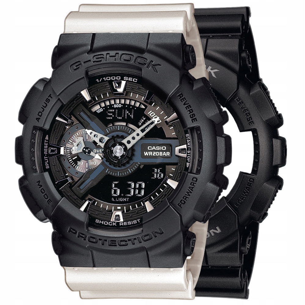Hodinky Casio G-Shock Set GA-110-1BER Rámeček 10358741 Řemínek 10395227 20B