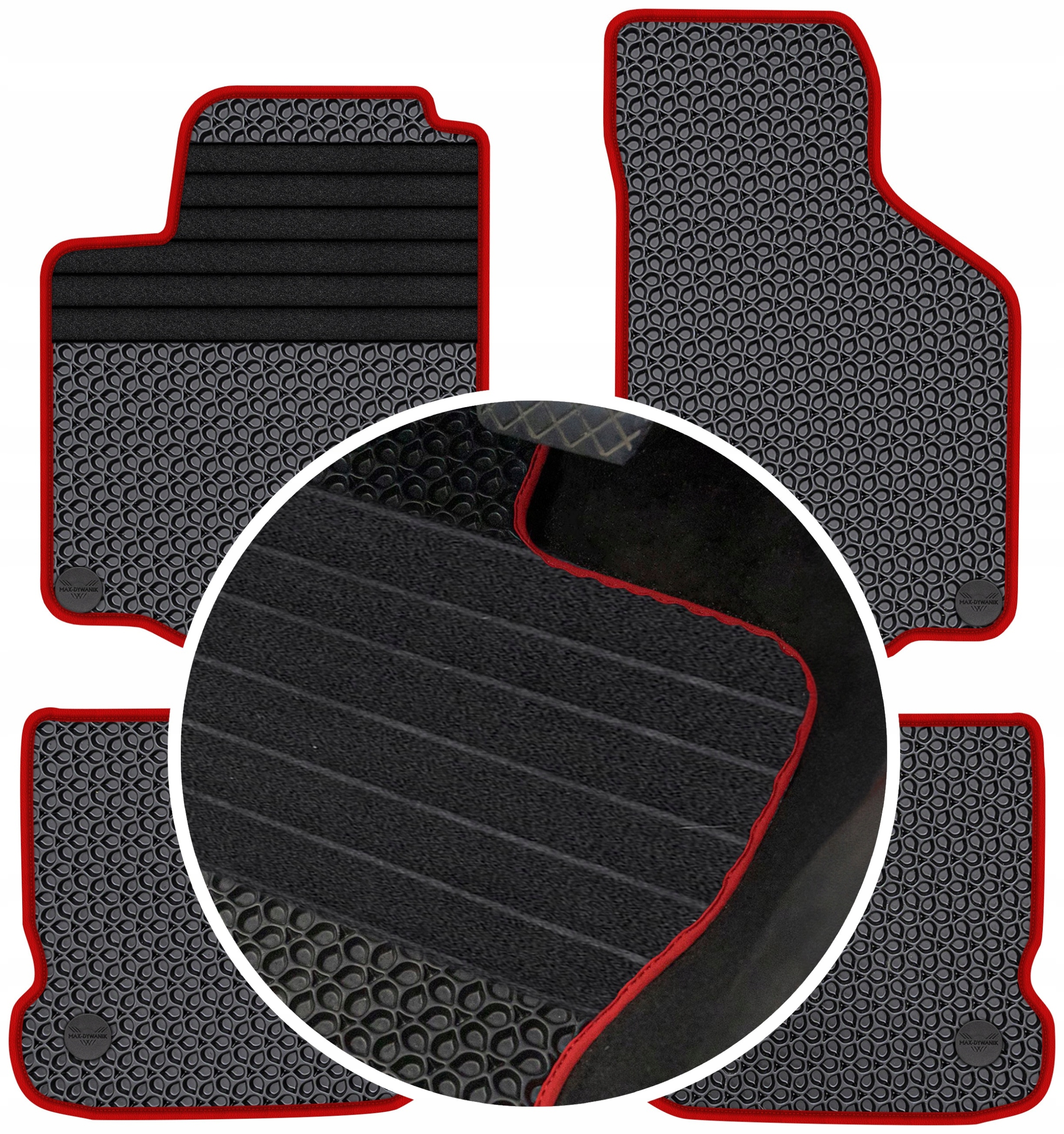 Vw Golf IV 1997-2003 Gumové rohože Eva Eternity Posilnenie XXL