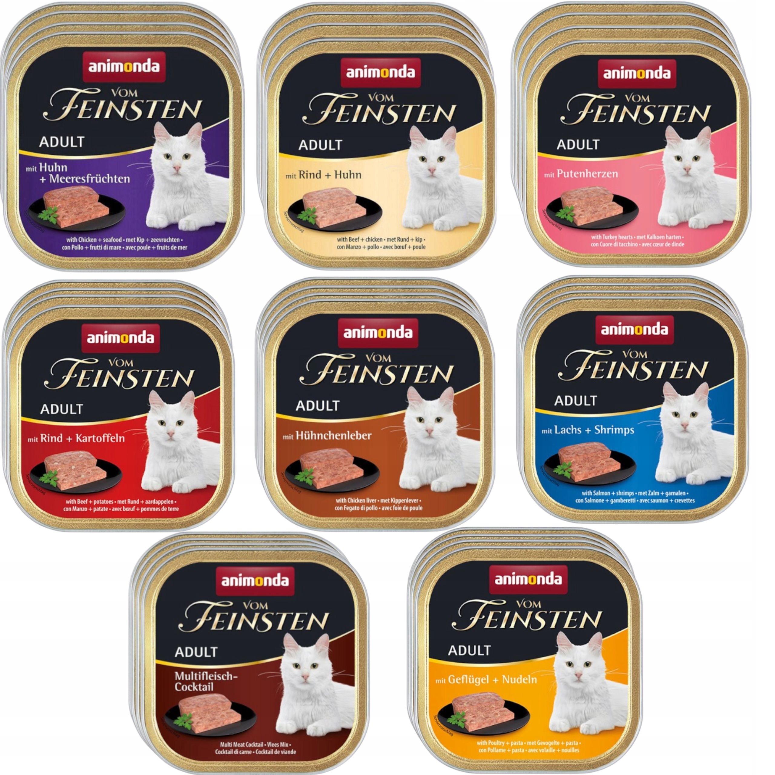 Animonda Adult karma dla kota MIX Smaków 32x100G