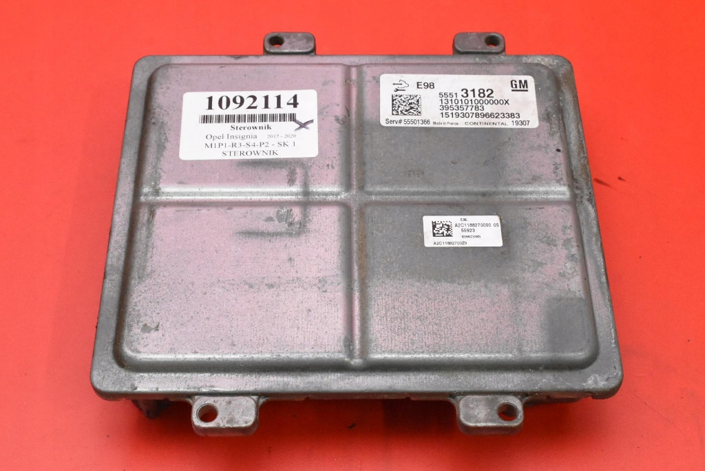 control unit computer of the engine 55513182 OPEL INSIGNIA B 2.0 CDTI 170 KM 17-20