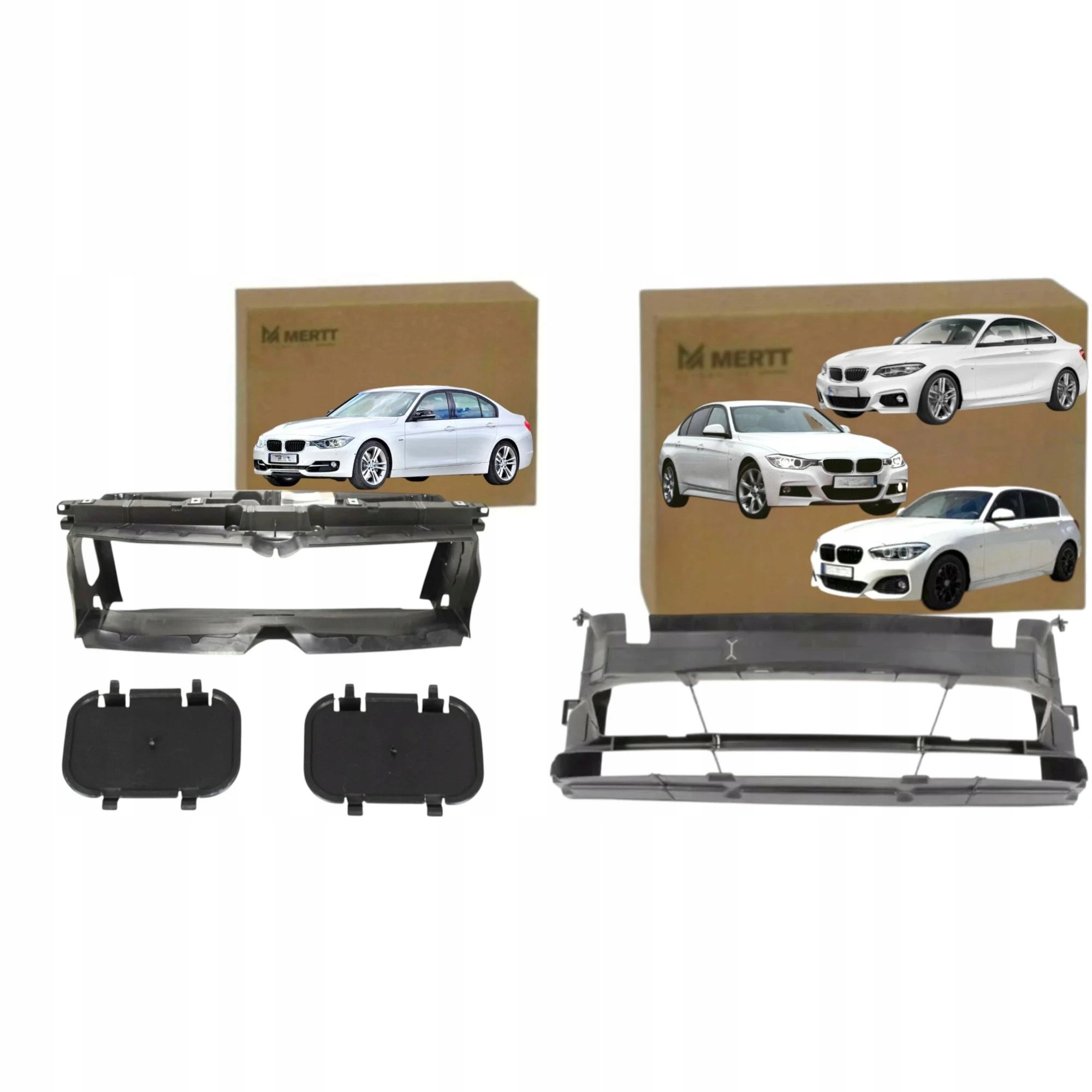 Bmw 3 F30 F31 2011+ Volant Vzduchu Vstup Dolní Horní Kanál