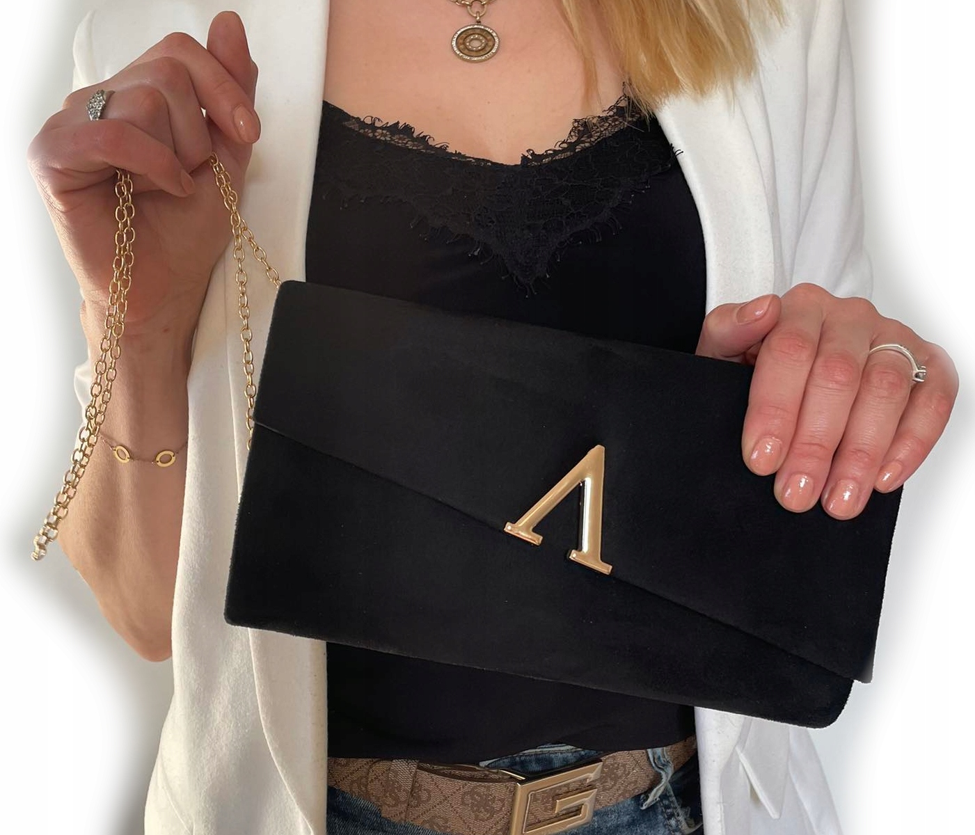 ZJAWISKOWA ZAMSZOWA TOREBKA KOPERTÓWKA FUKSJA Zapięcie magnes