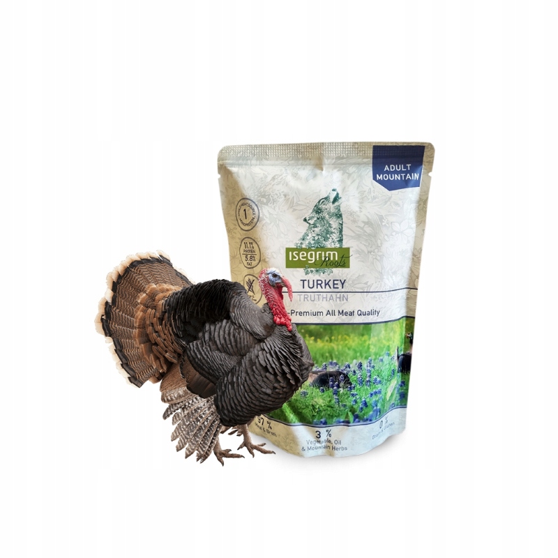 Levně Isegrim Premium roots Vlhké krmivo pro psy Adult Krůta salsefia 12x410g