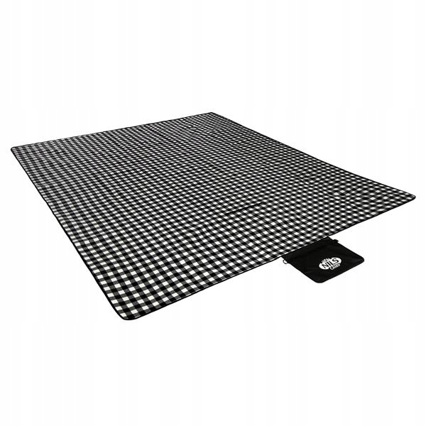 Duży koc piknikowy plażowy z izolacją termiczną 300x200 cm Nils Camp NC2310 Kod producenta 5906476741346