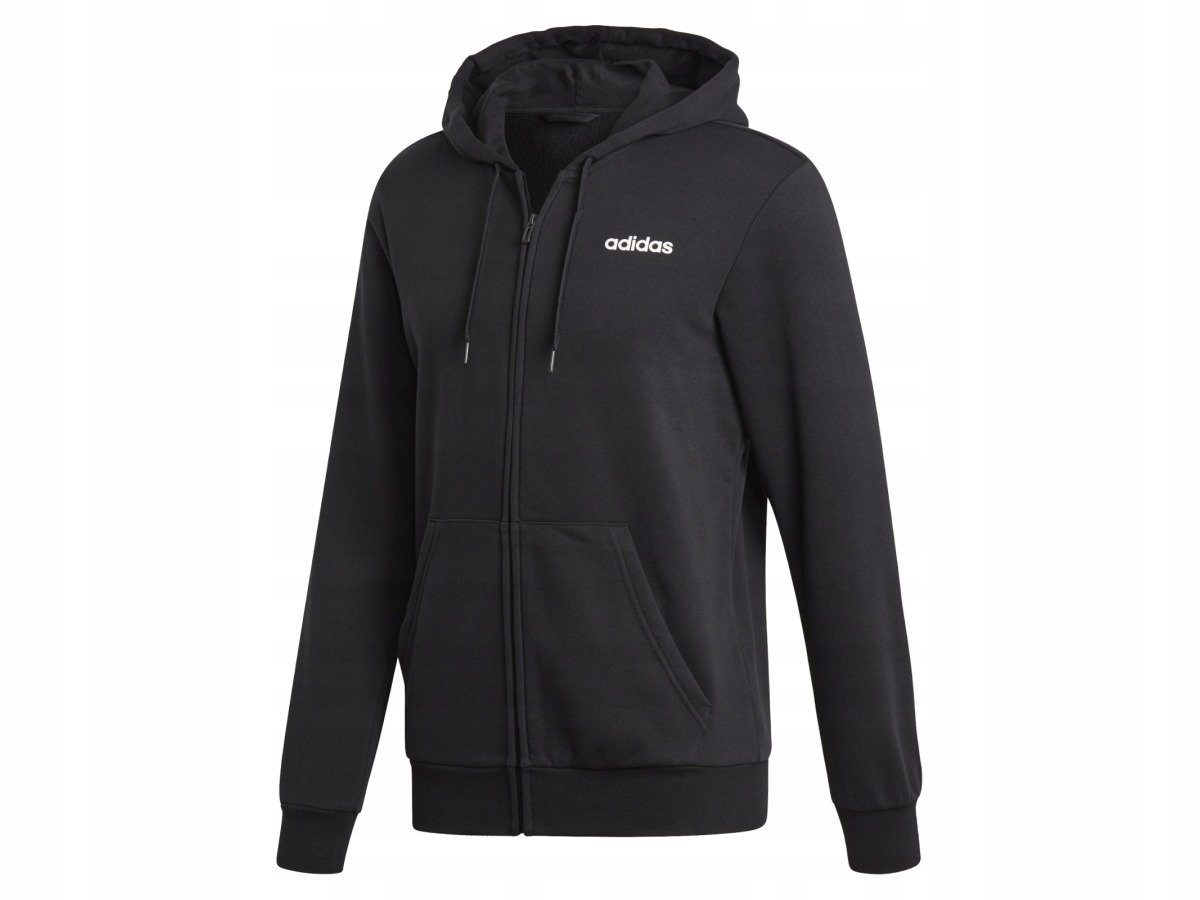 Pánská mikina s kapucí na zip Adidas E Pln Fz Ft Xs