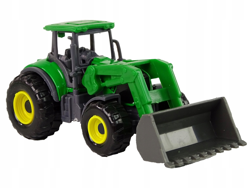 POJAZD TRAKTOR SPYCHACZ ZIELONY MAŁY Model CIAGNIK