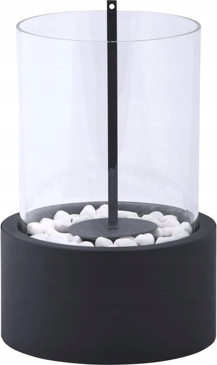 BIOKOMINEK NA STÓŁ LAMPION OGRZEWACZ OWALNY