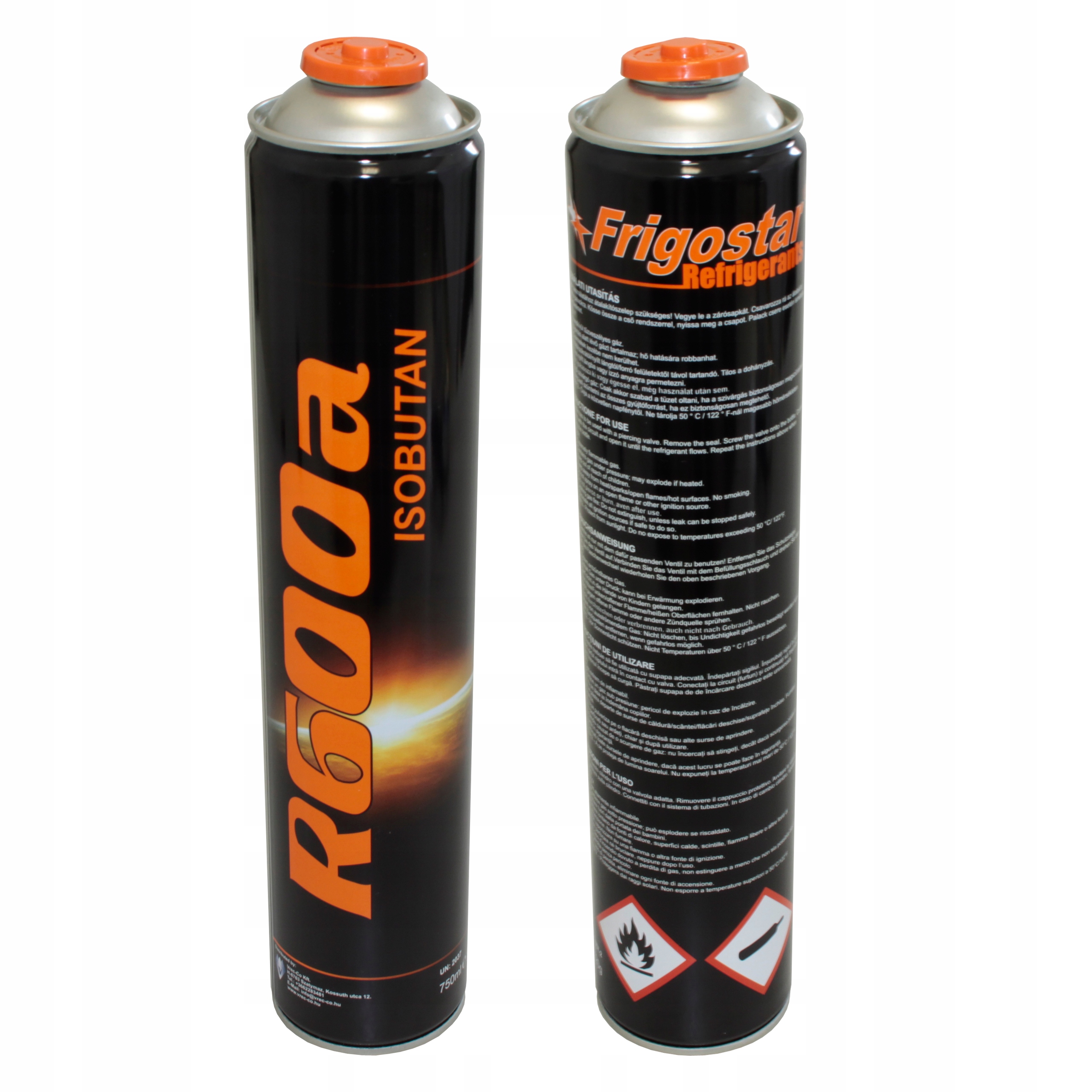 

2x Izobutan r600a Gaz Czynnik Chłodniczy 420g