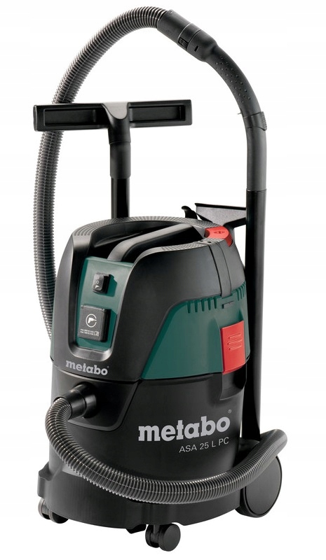 Odkurzacz Warsztatowy Przemysłowy Metabo Asa 25 L Pc 1250W