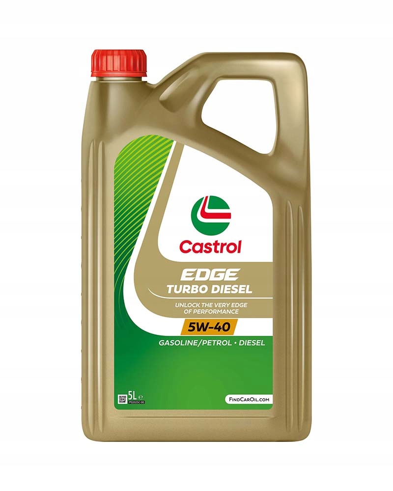 Motorový Olej 5W-40 5L Turbo Diesel Castrol Edge Acea C3 Vw 502.00 505.00