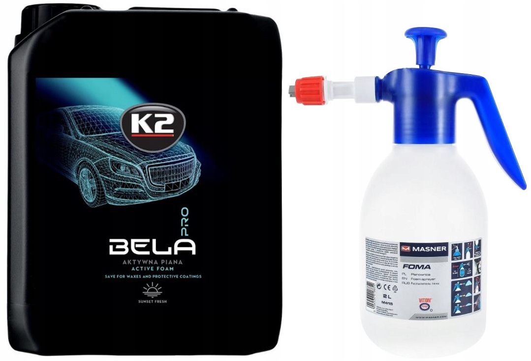 K2 BELA PRO активна піна FRESH 5L + піна 2L
