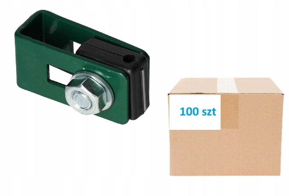 Univerzální držák pro panely zelený 100 kusů