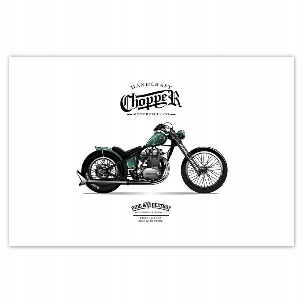 

Naklejki 60x40 Motocykl Zabytek Vintage
