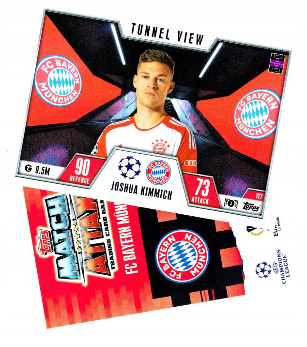 Topps Match Attax 23/24 Extra Karta Tunnel View 127 Kimmich