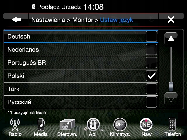 JEEP GRAND CHEROKEE UC84 POLSKIE MENU RADIO MAPA Marka Jeep