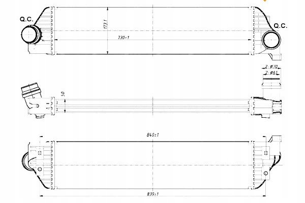 Nrf Intercooler Renault Master 2010- Asistent řidiče #28