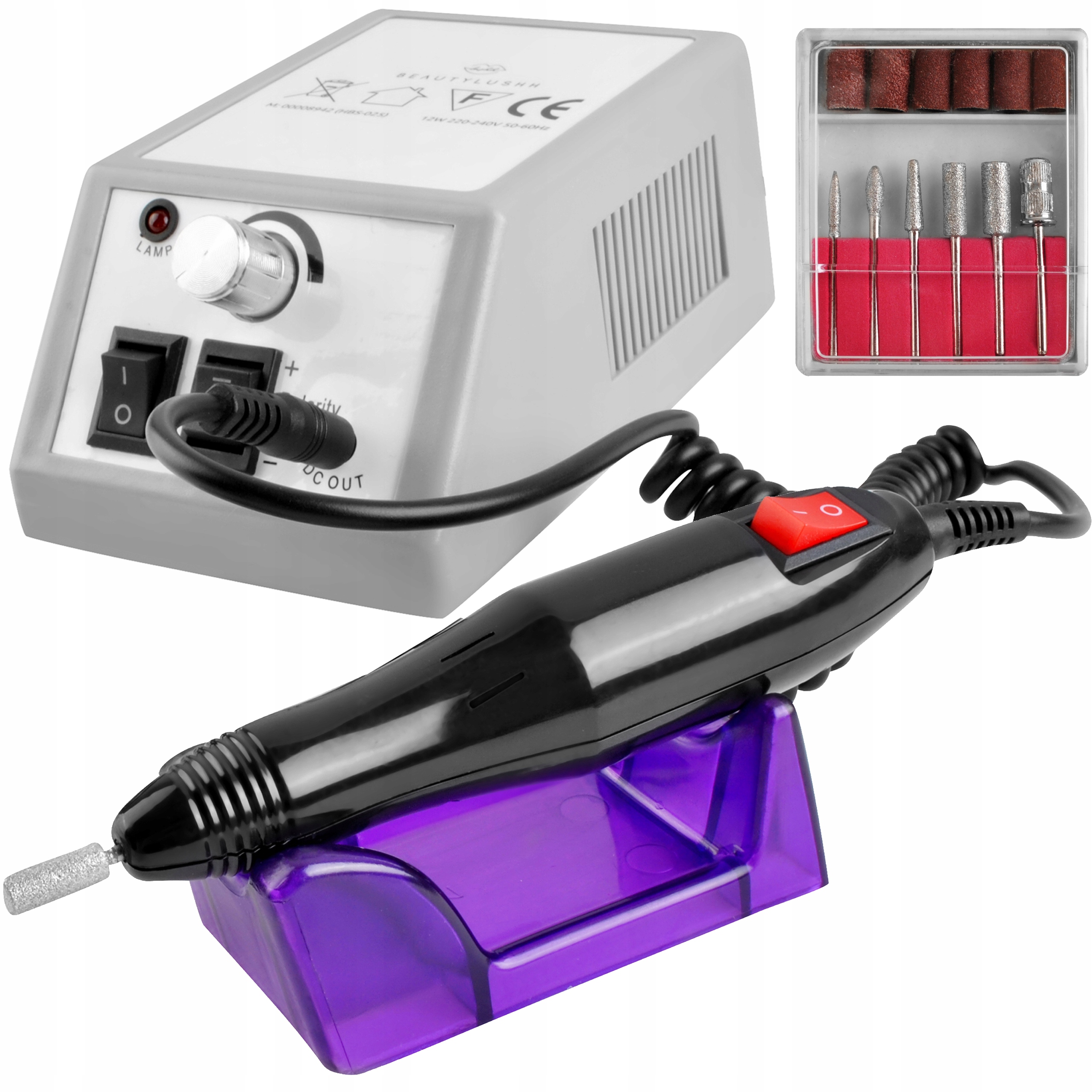 

Frezarka do Paznokci Manicure Pedicure + Frezy 12W