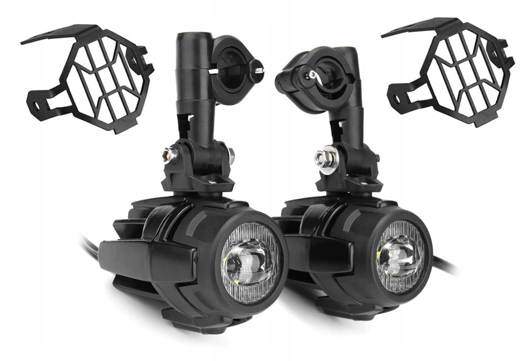 Halogeny motocyklowe LED CREE 40 W wodoszczelne IP67 uniwersalne