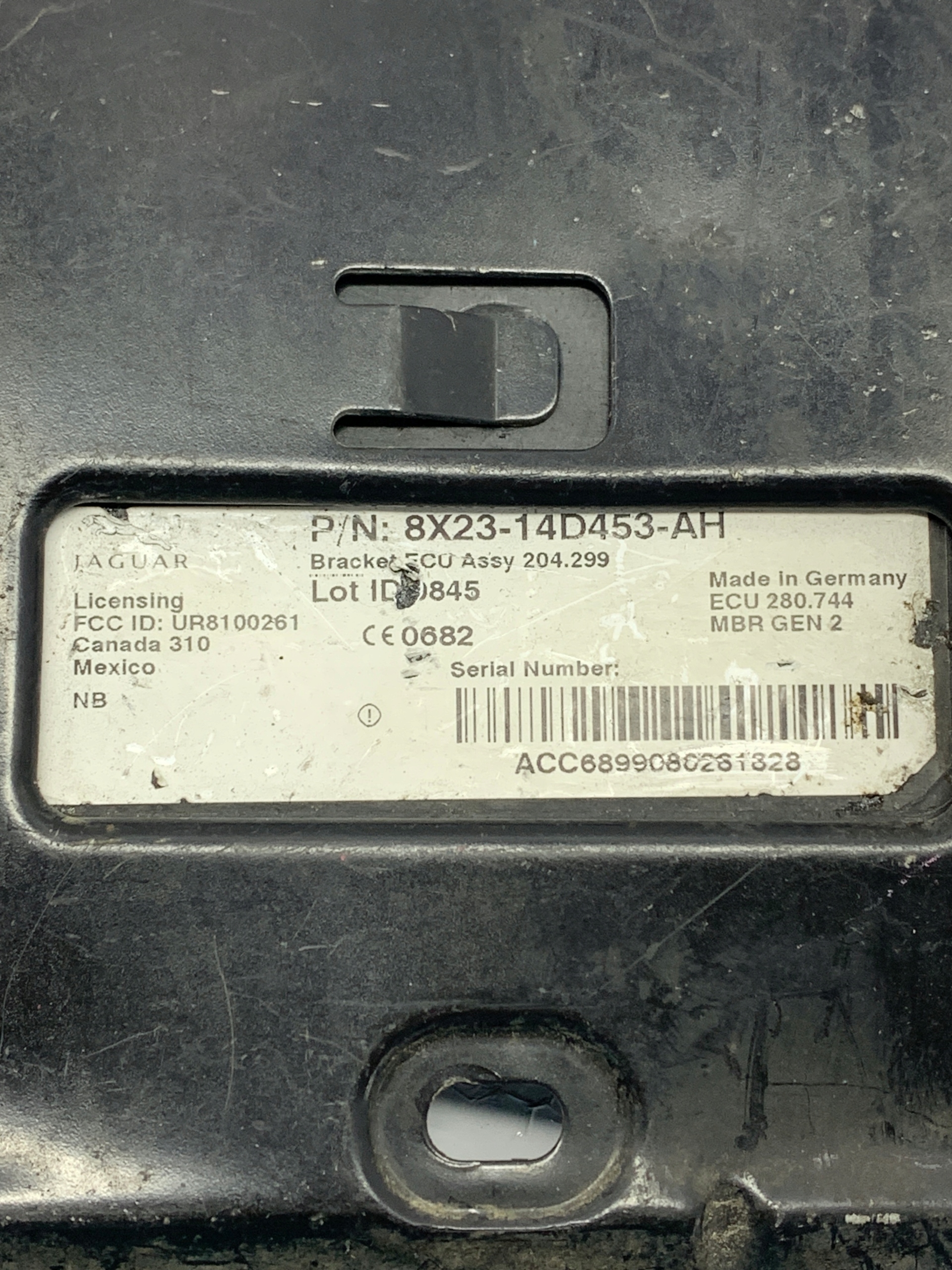module control unit MARTWEGO POLA 8X23-14D453-AH JAGUAR