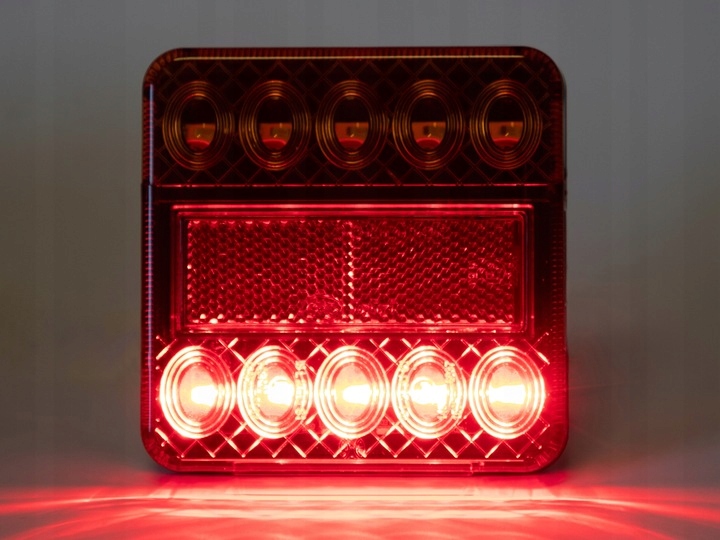 2x LAMPA LED DIODOWA TYLNA ZESPOLONA PRZYCZEPKI LAWETA PARA Stan opakowania oryginalne