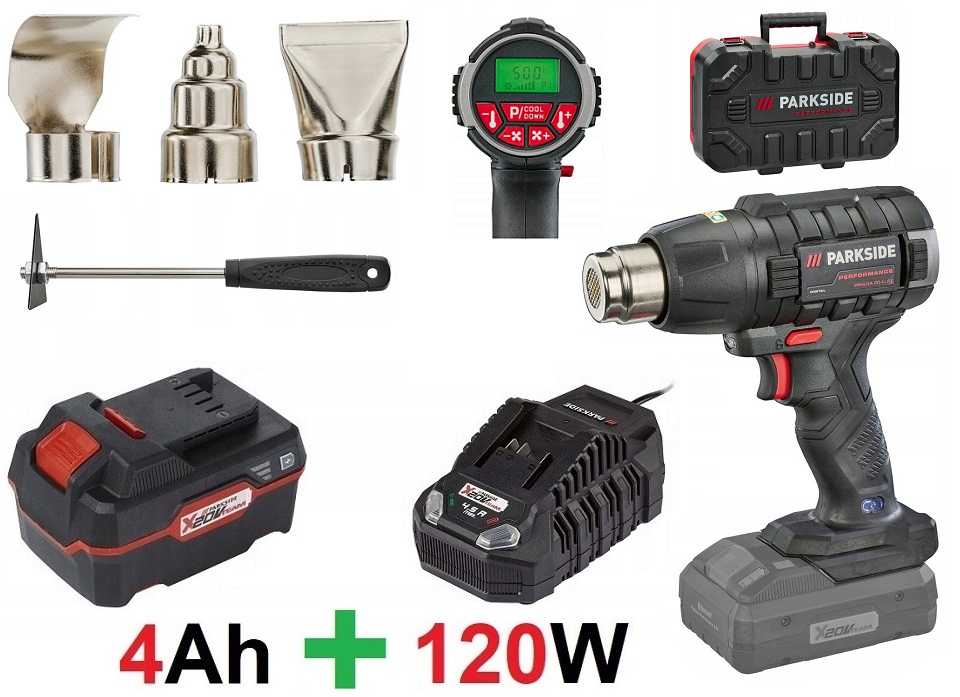 Opalarka akumulatorowa 20V PPHLGA 20-Li A1 PARKSIDE PERFORMANCE