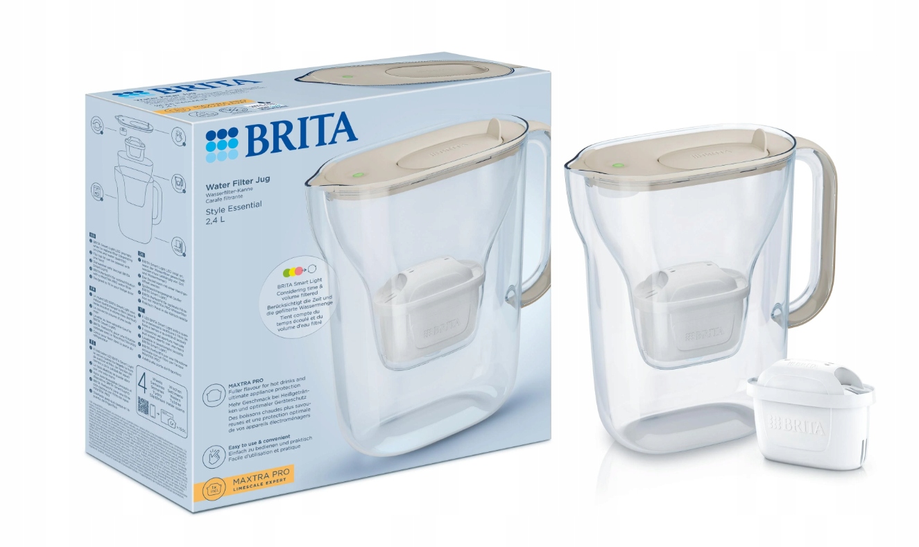 Filtrační konvice Style Essential, s 1filtrem, písková