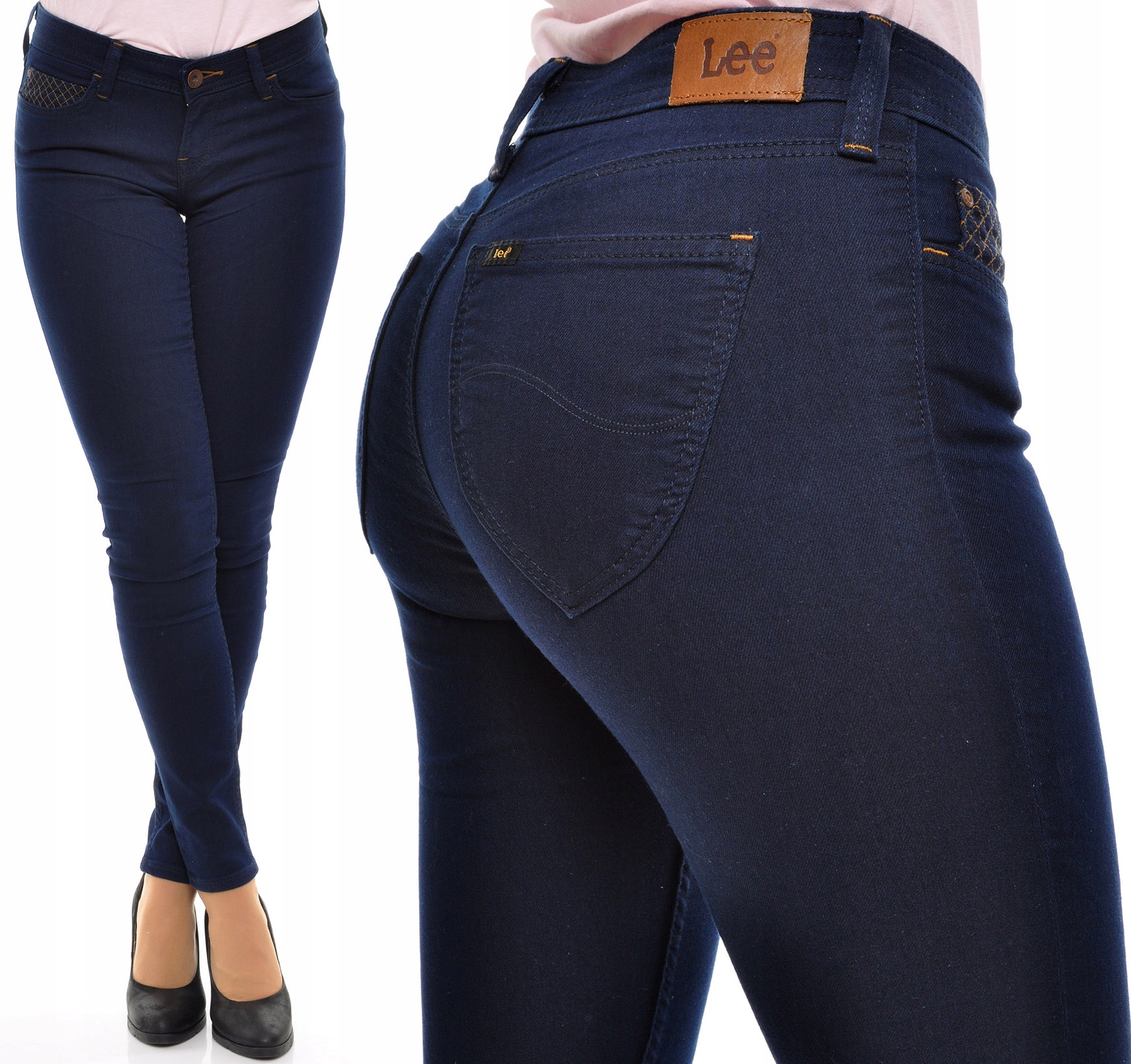 

Lee spodnie Super Skinny slim jeans Toxey W28 L33