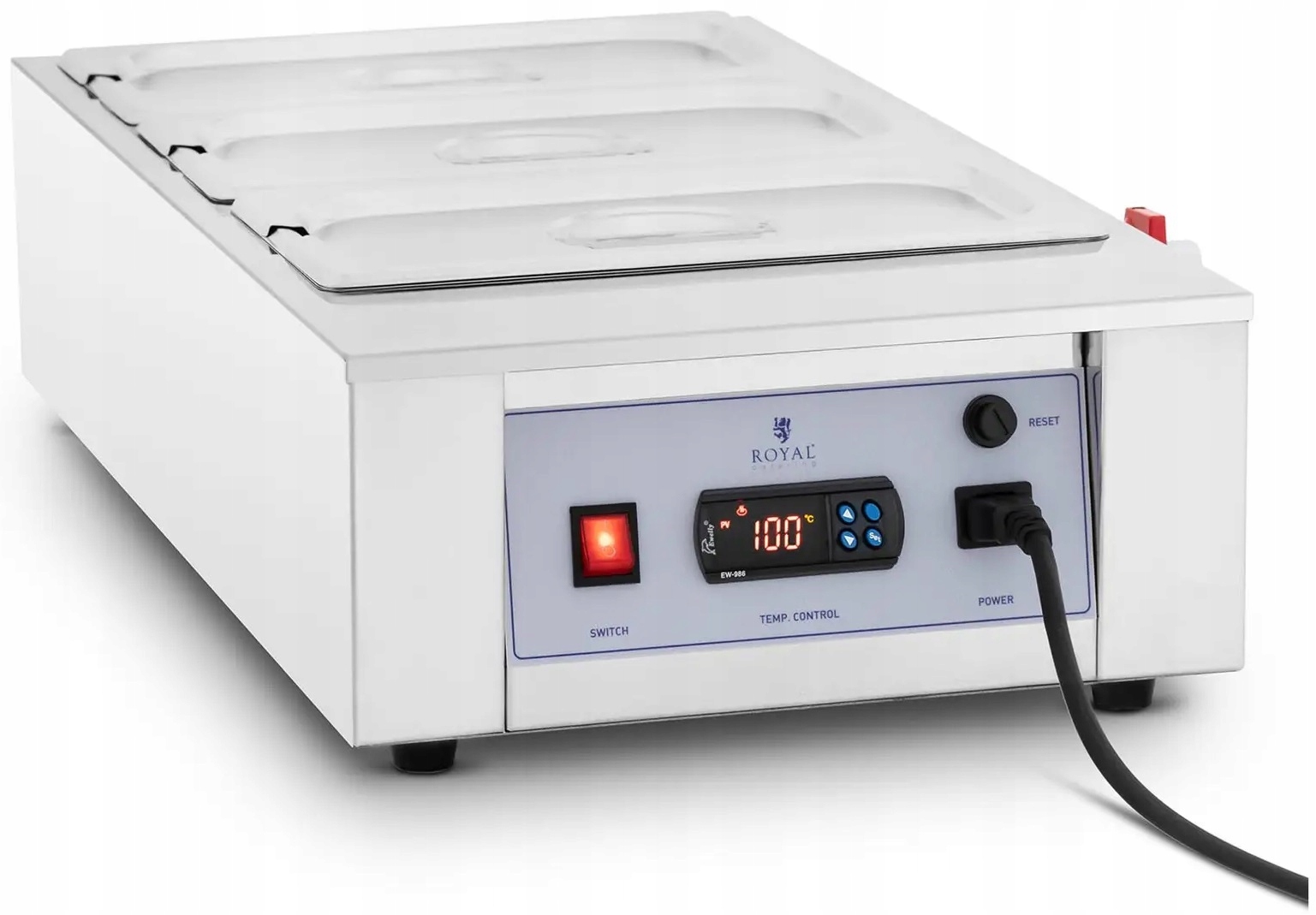 Ohřívač čokolády 3x3,2L na 100°C Royal Catering RC_CMM_02 10012775