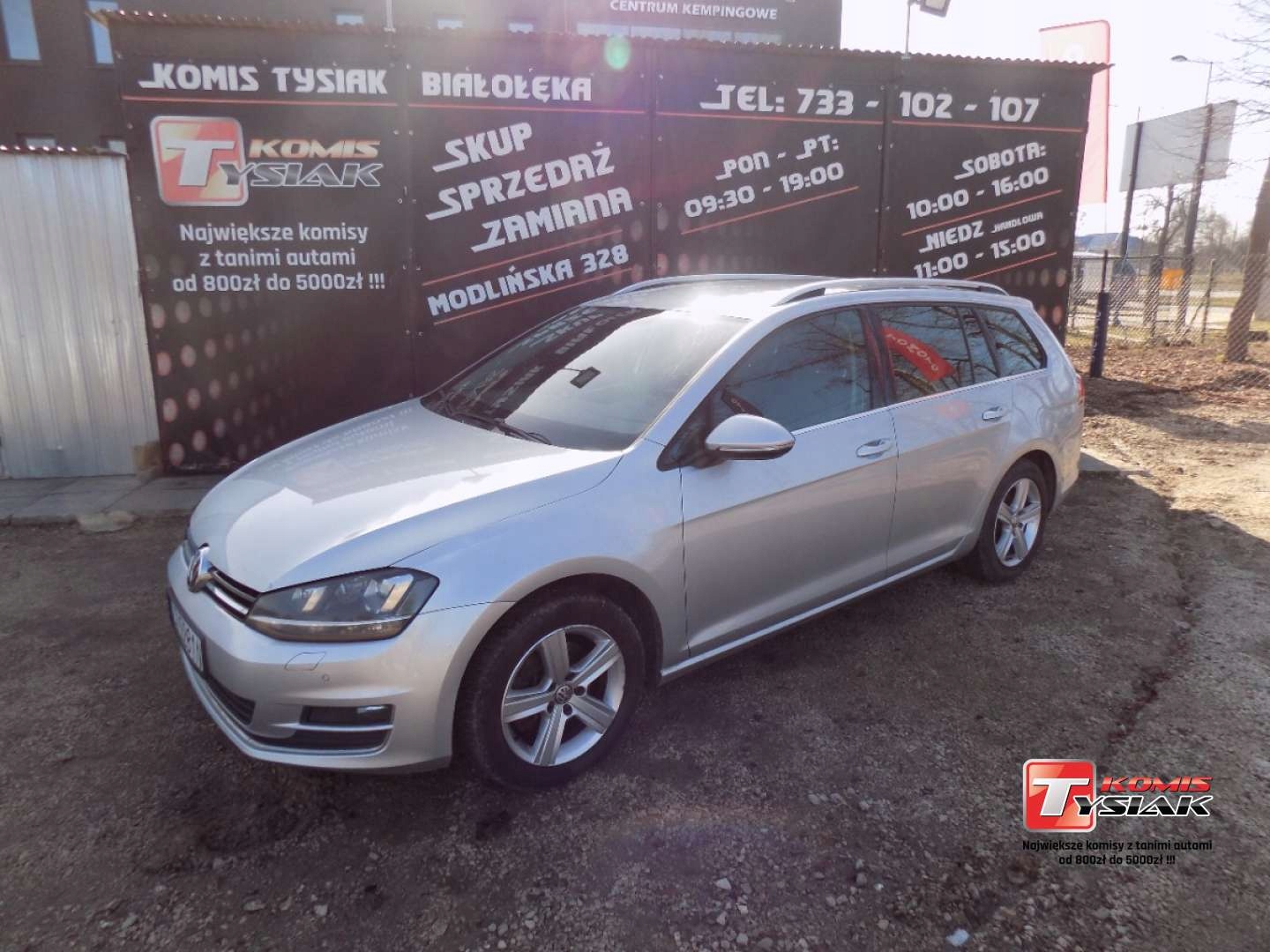 Volkswagen Golf Variant BIALOLEKA 1.4 T Benzyna TSI (125km) 2016r. prod K
