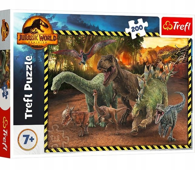 

Puzzle 200 Dinozaury Z Parku Jurajskiego 13287