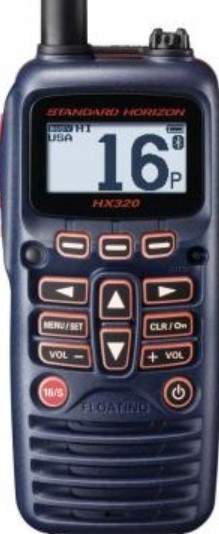 Standard Horizon HX-320E ręczny radiotelefon morski pływający moc 6W Usb-c