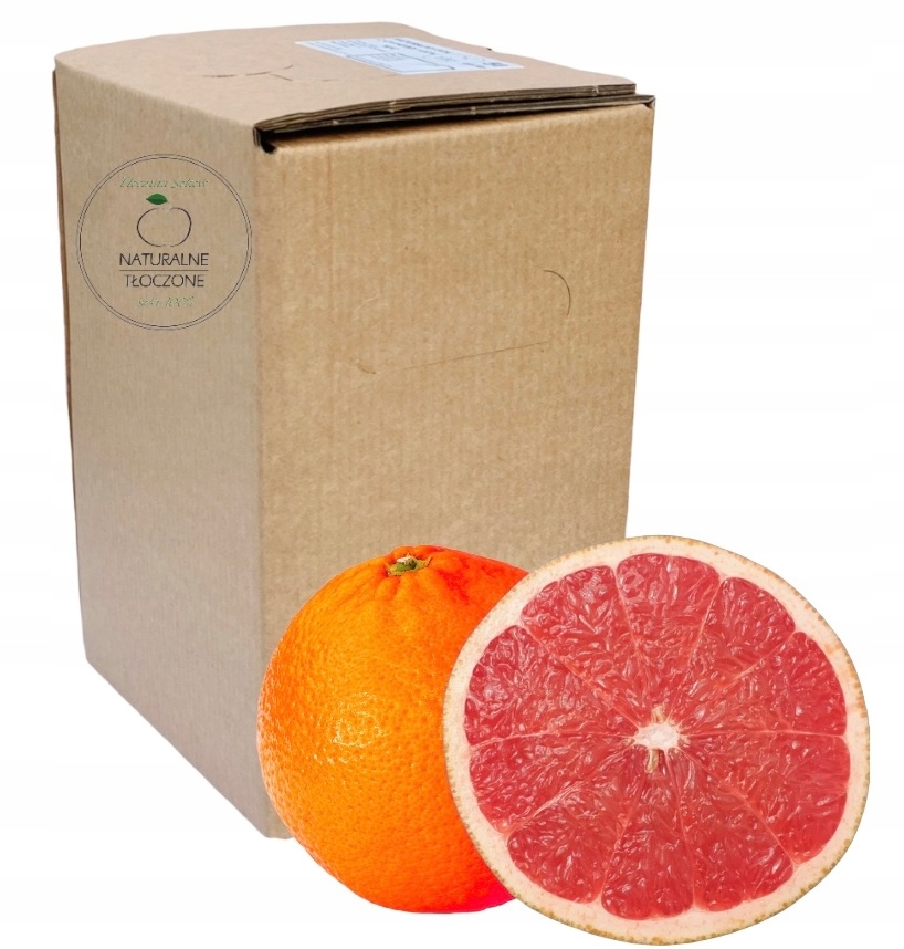 Grapefruitová šťáva 100% 5l (v KARTONU)-grapefruitová