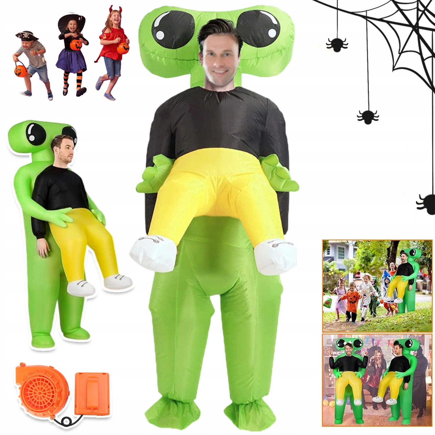 Kostým Alien Ufo Převlek Pro Dospělé Na Halloween