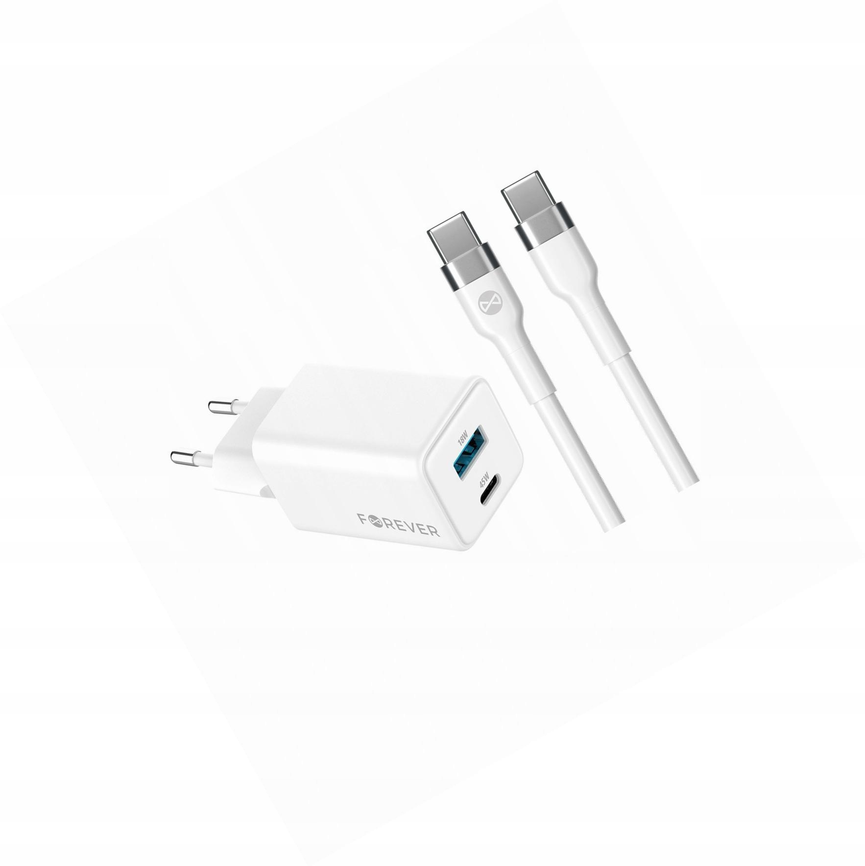 Szybka ładowarka GaN 45W Usb-c z kablem do Huawei Mate 20 Pro