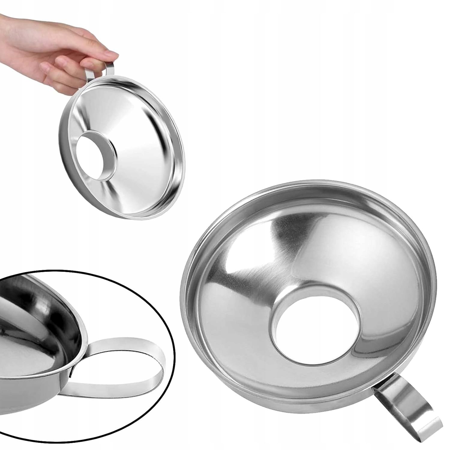 ZESTAW DO PRZELEWANIA DŻEM PRZETWORY LEJKI DO SŁOIKÓW SZEROKI OTWÓR 4EL. Rodzaj uniwersalny