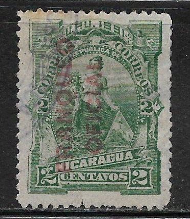 Nikaragua, Mi: NI D12, 1891 rok