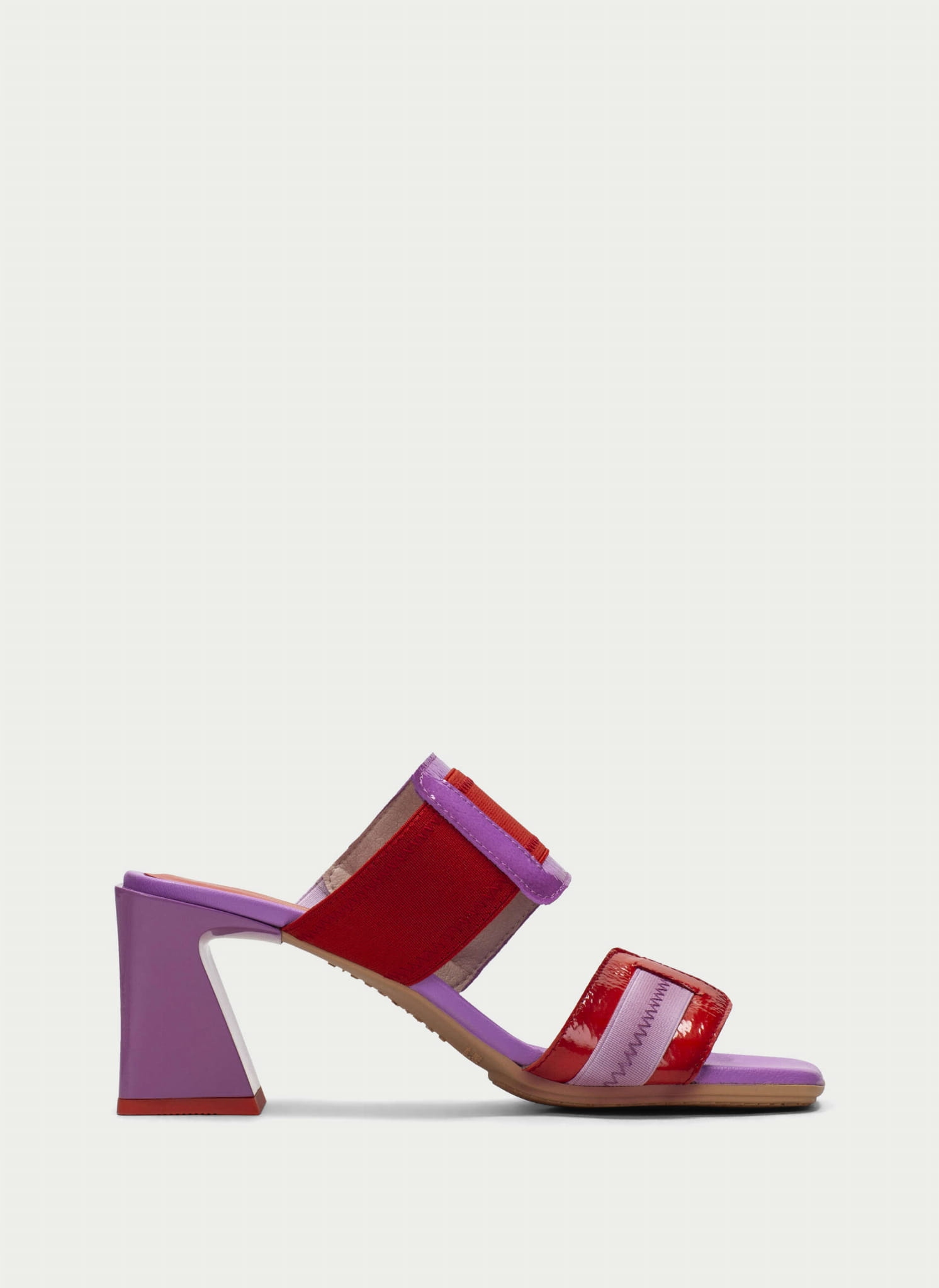 Nazouváky pantofle Hispanitas CHV243327 Mallorca Scarlett Fialová 36, Mix