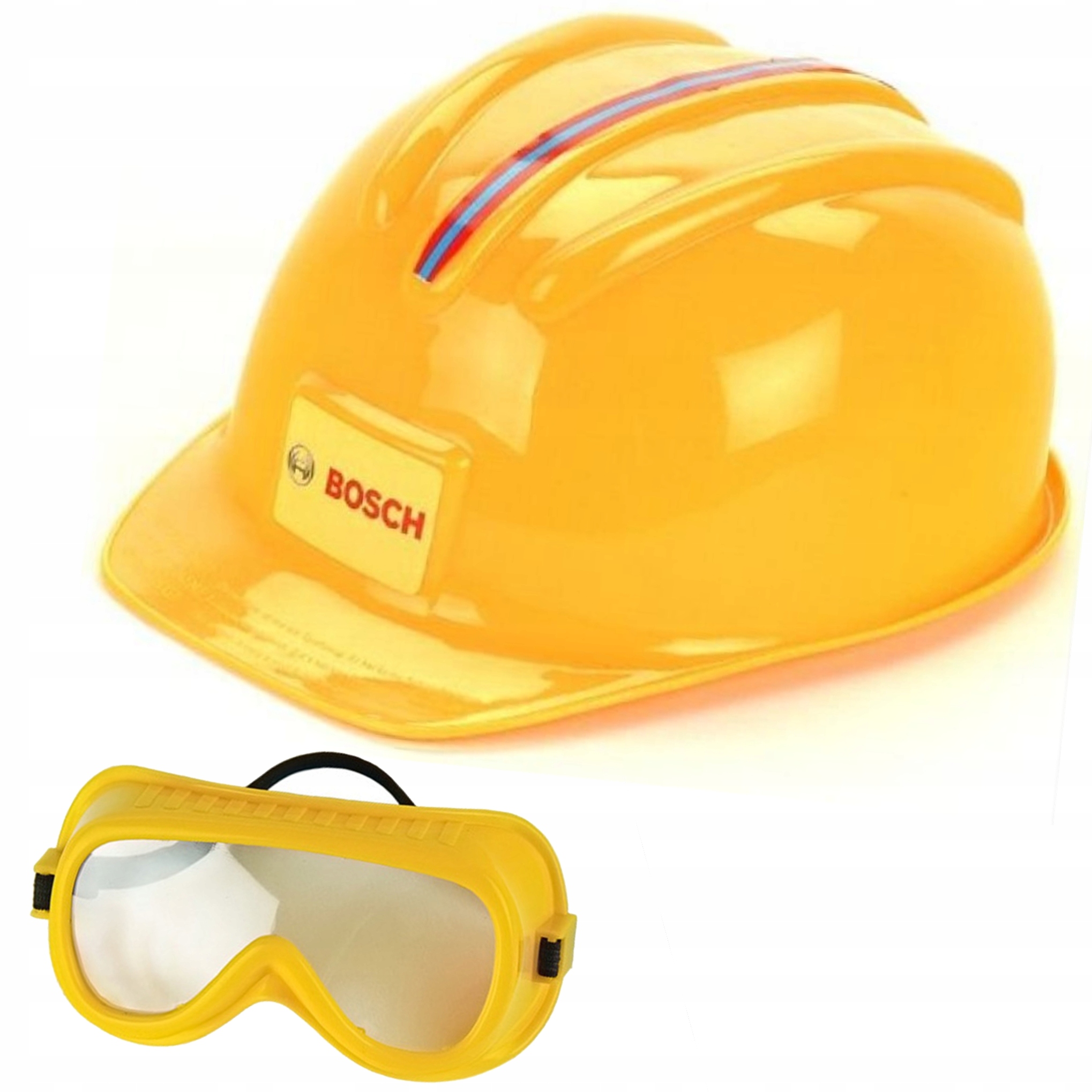 

Kask Ochronny Bosch Z Daszkiem I Okulary Gogle