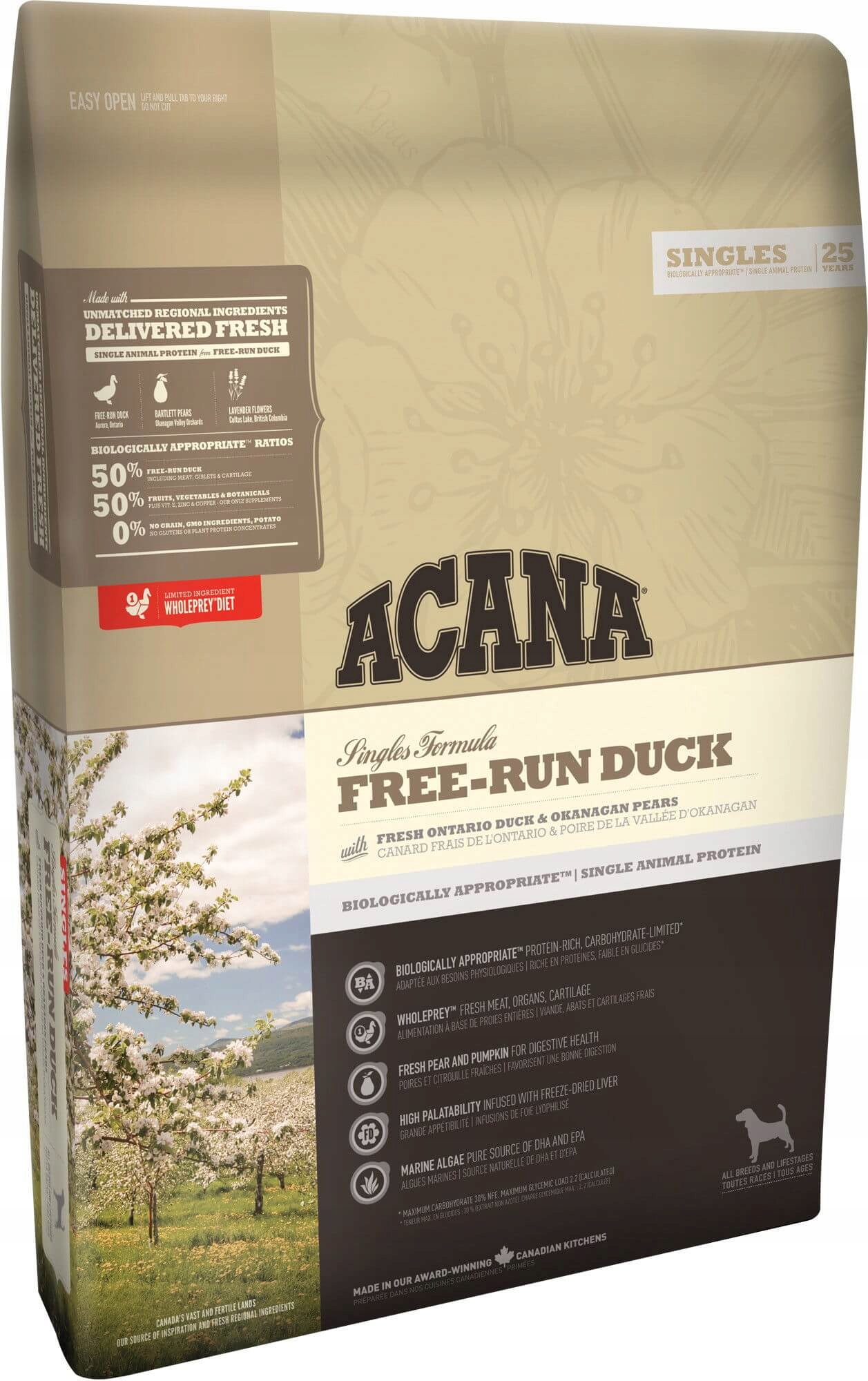 Levně Acana Free-Run Duck 11,4 kg