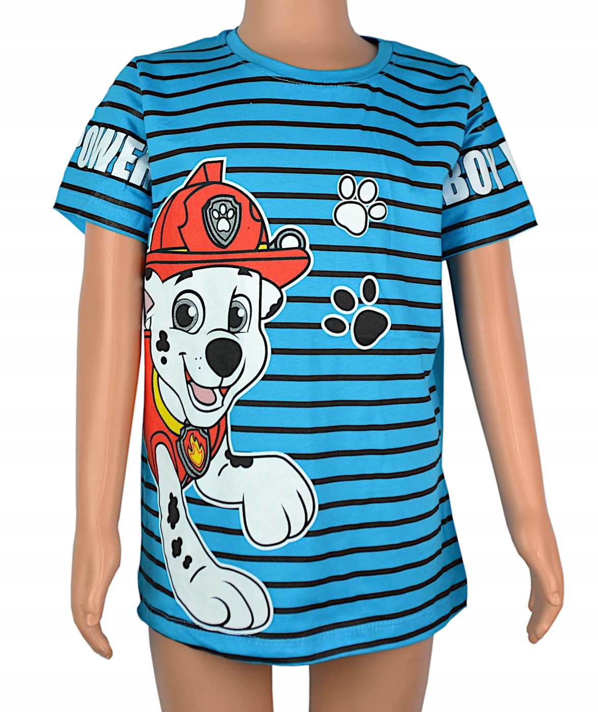 

Koszulka Marshall niebieska, bawełna roz.128