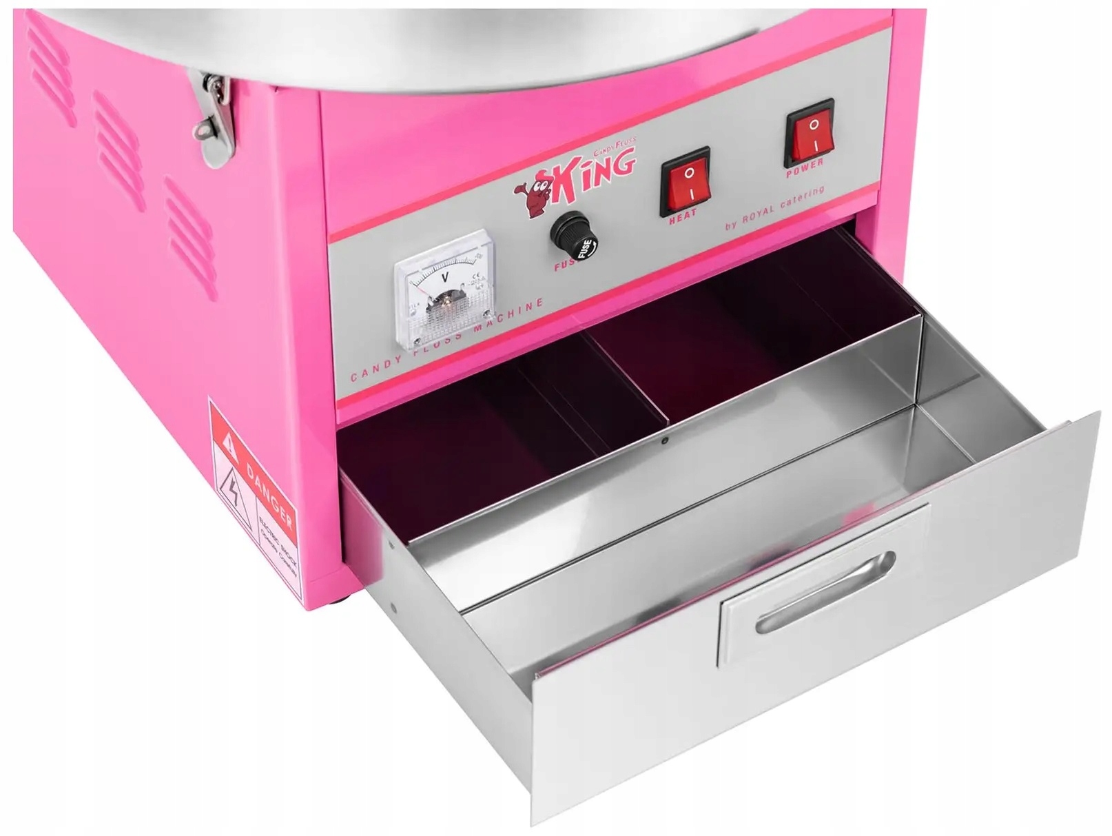 Maszyna do waty cukrowej 1200W 52 cm Royal Catering RCZK-1200-W 10010137