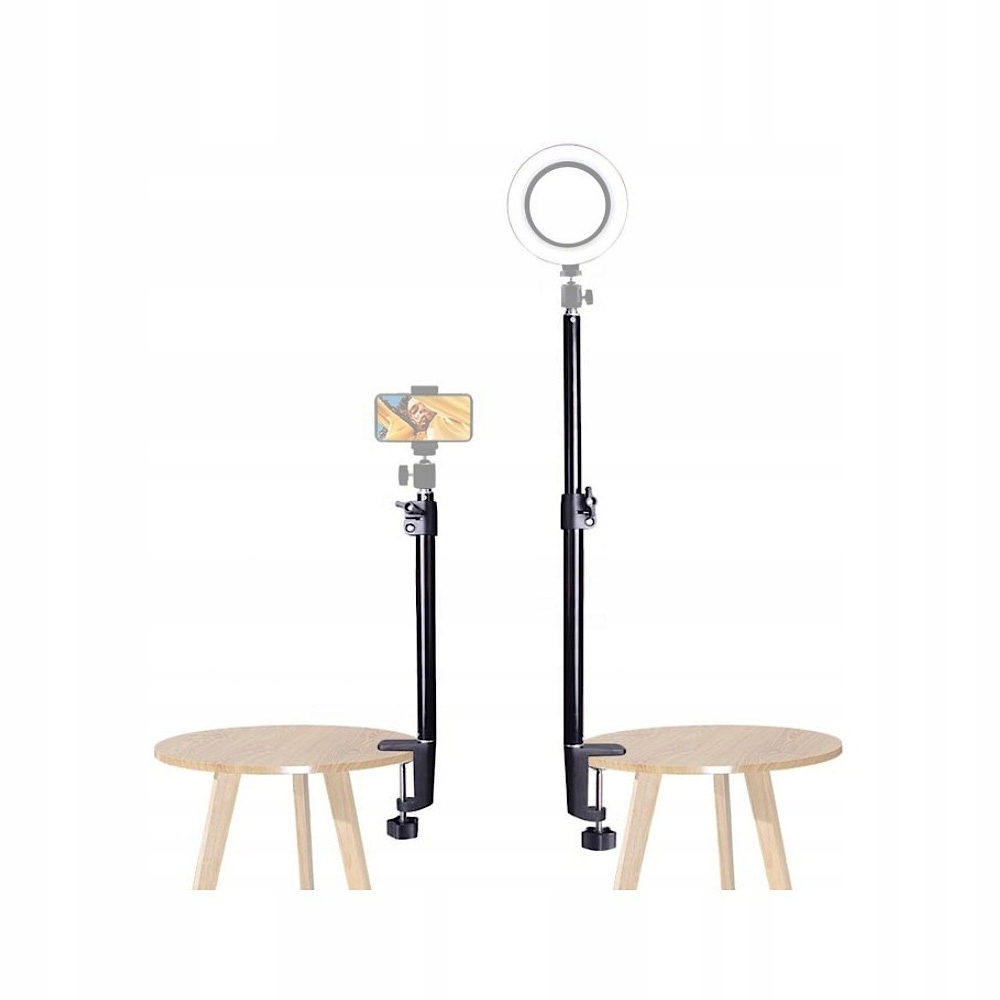 Regulowany uchwyt stołowy z zaciskiem do mikrofonów lamp LED Mitoya MTy62 Typ statyw oświetleniowy